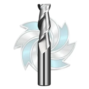 Durable Mills 2 flute carbide end mill for aluminum CNC cutting tool