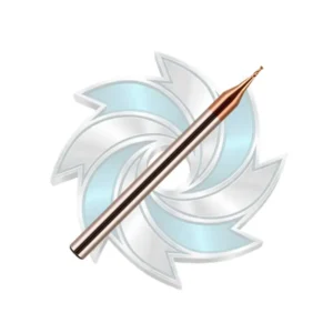 HRC55 2 Flute Micro End Mill for Steel Machining