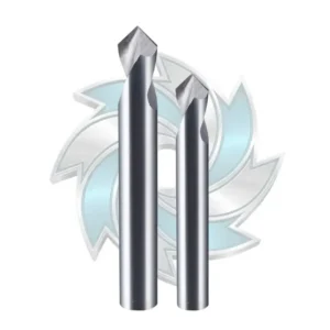 Durable Mills solid carbide spot drill for aluminum CNC machining and hole chamfering
