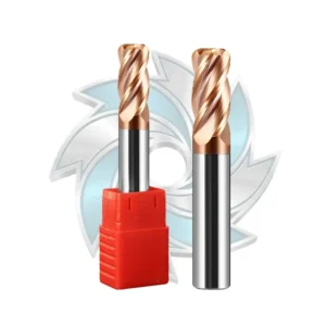 HRC55 4 Flute Corner Radius End Mill