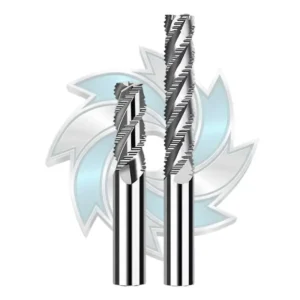 Durable Mills 3 flute solid carbide aluminum roughing end mill for CNC milling