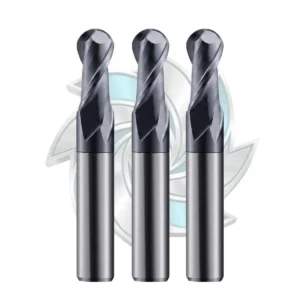 HRC60 2 Flute Ball Nose End Mill for Hardened Steel