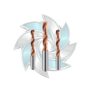 Durable Mills solid carbide twist drills with straight shank for industrial CNC machining