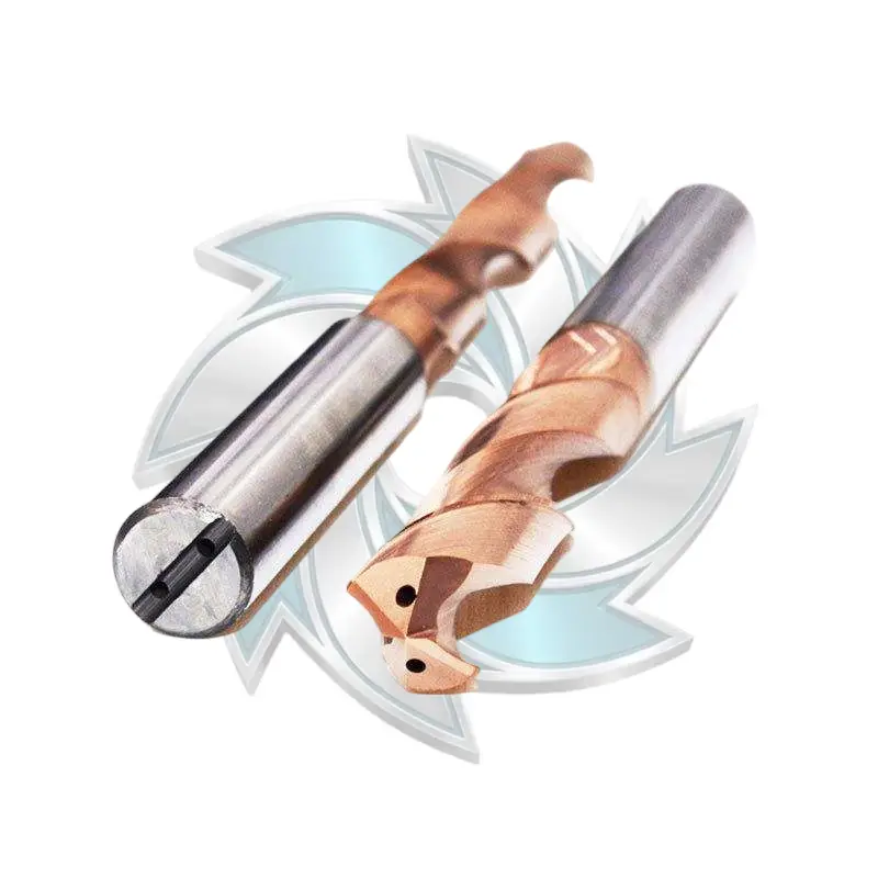 3D Coolant Through Carbide Drill Bits for Metal Working