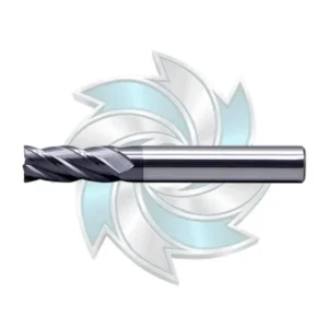 HRC60 4 Flute Flat End Mill for Hardened Steel