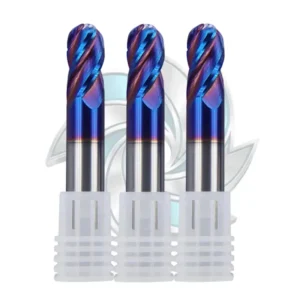 HRC65 4 Flute Ball Nose End Mill for Hardened Steel