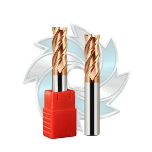 Durable Mills HRC68 4 Flute Flat End Milling Cutter for Hardened Steel