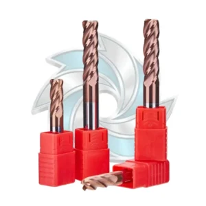 HRC58 4 Flute Round Nose End Mill for Steel